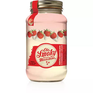 Ole Smoky White Choc Strawbery