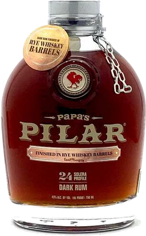 Papa's Pilar Dark Rum Rye Whiskey Barrels