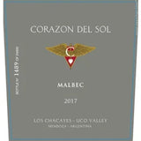 Corazon del Sol Malbec Los Chacayes