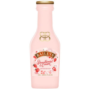 BAILEYS STRAWBERRIES & CREAM 50ML SLEEVE (20 BOTTLES)