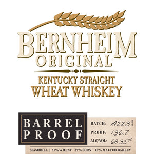 Bernheim Barrel Proof