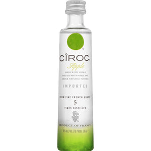 CIROC APPLE 50ML SLEEVE (12 BOTTLES)