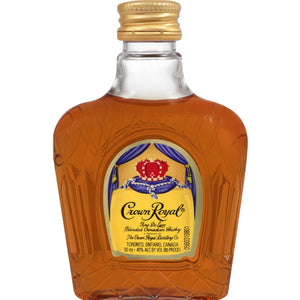 CROWN ROYAL PL 50ML SLEEVE (6 BOTTLES)