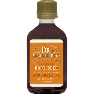 DR MCGILLICUDDY'S ROOT BEER PL 50ML SLEEVE (10 BOTTLES)