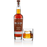 DUKE DOUBLE BARREL RYE WHISKEY