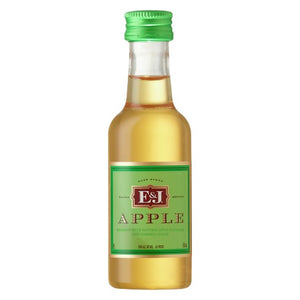 E & J APPLE PL 50ML SLEEVE (10 BOTTLES)