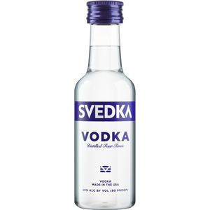 SVEDKA VODKA PL 50ML SLEEVE (10 BOTTLES)