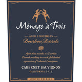 Menage a Trois Bourbon Barrel Cabernet Sauvignon, California