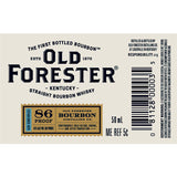 OLD FORESTER 86 50ML SLEEVE (10 BOTTLES)