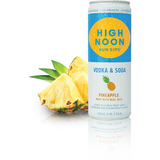 High Noon Pineapple Hard Seltzer 355ml Can (Pack of 4)