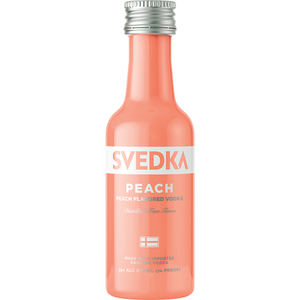 SVEDKA PEACH 50ML SLEEVE (10 BOTTLES)