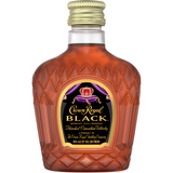 CROWN ROYAL BLACK PL 50ML SLEEVE (6 BOTTLES)