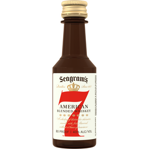 SEAGRAM'S 7 CROWN 50ML SLEEVE (10 BOTTLES)