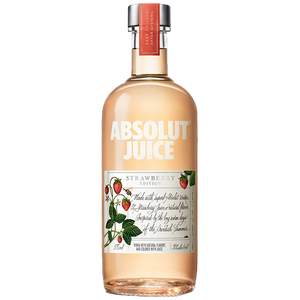 ABSOLUT JUICE STRAWBERRY 375ML