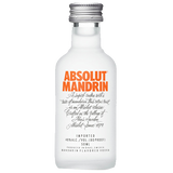 ABSOLUT MANDRIN 50ML SLEEVE (12 BOTTLES)