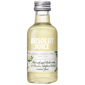 ABSOLUT PEAR & ELDERFLOWER 50ML SLEEVE (12 BOTTLES)