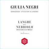 Giulia Negri Langhe Nebbiolo Pian delle Mole