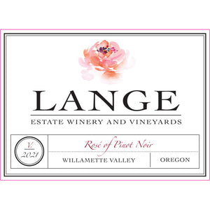 Lange Willamette Valley Rose of Pinot Noir