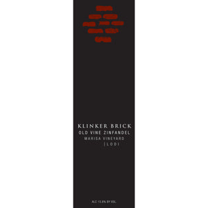 Klinker Brick Zinfandel Marisa Vineyard