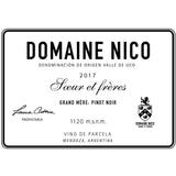 DOMAINE NICO GRAND MERE PINOT NOIR, 2017