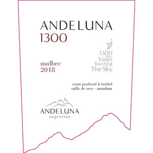 Andeluna Malbec 1300