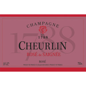 Cheurlin Champagne Rose De Saignee