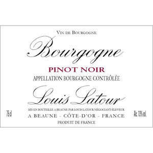 Louis Latour Pinot Noir Bourgogne